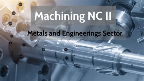 MACHINING NC II – BSAT .